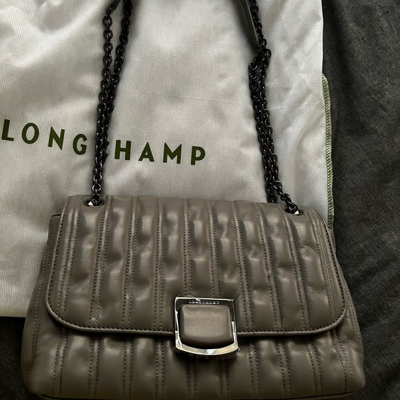 Longchamp Brioche medium in turtlegrey - Picture 8 of 10
